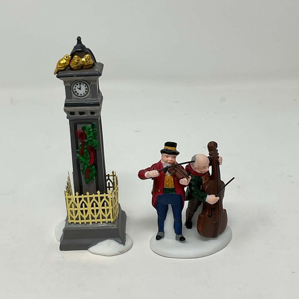 Dept 56 12 Days Of Dickens Village Four IV Calling Birds Christmas 58379